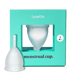 Lunette Menstruationstasse Gr. 1 in Transparent