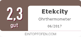 Testsiegel: Etekcity Ohrthermometer