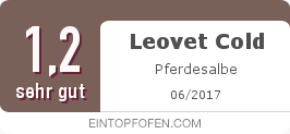 Testsiegel: Leovet Cold Pferdesalbe